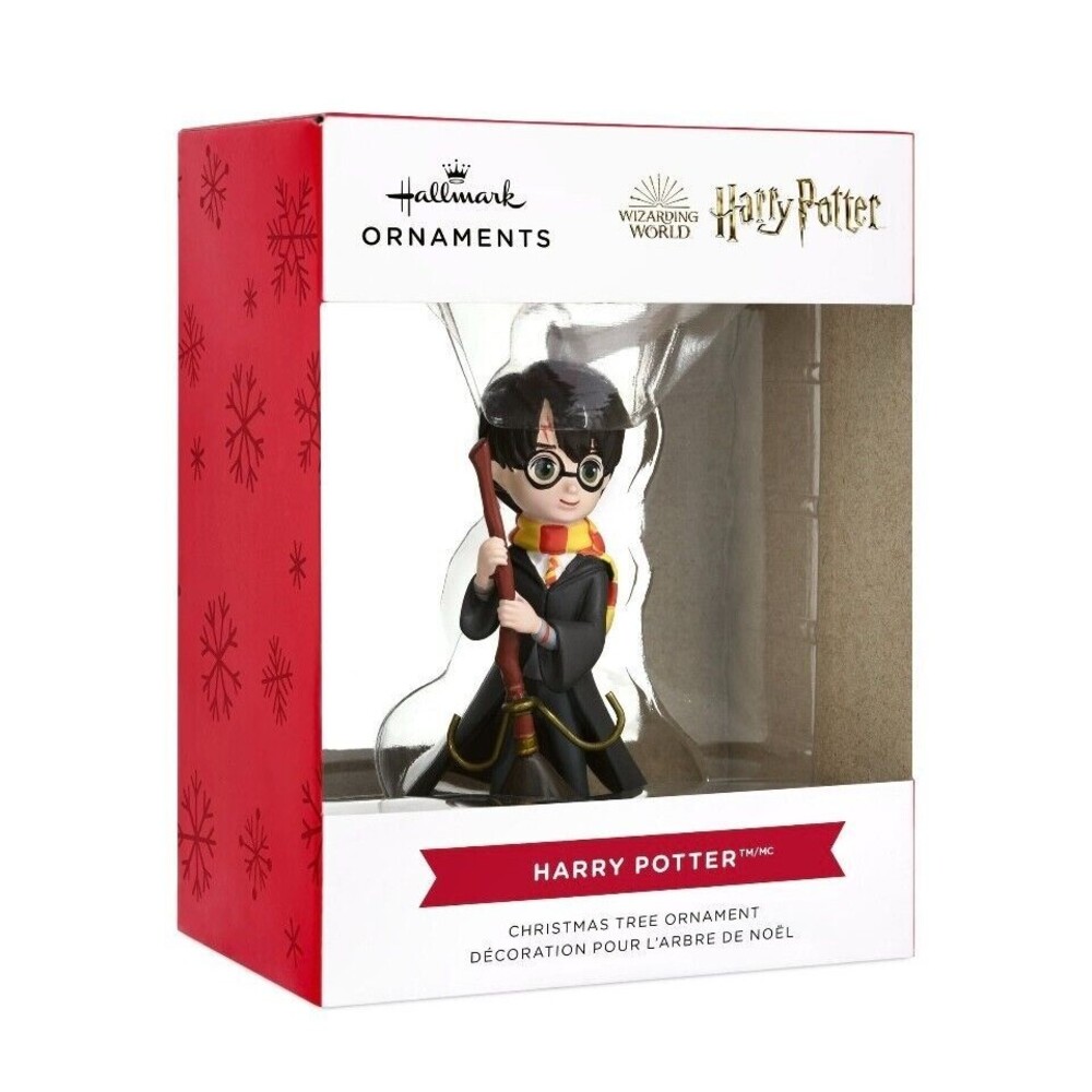 Hallmark Wizarding Harry Potter On Broom Christmas Ornament Quidditch